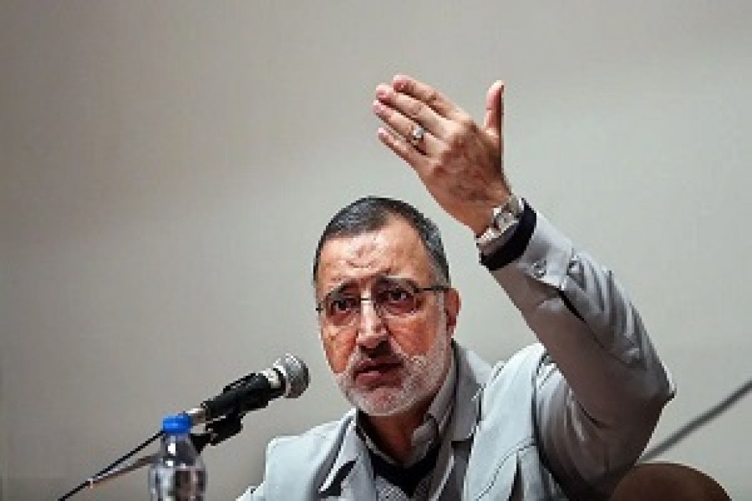 بنر عجیب تبلیغاتی زاکانی در تهران! + عکس