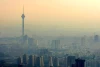 کیفیت هوای تهران در آستانه آلودگی